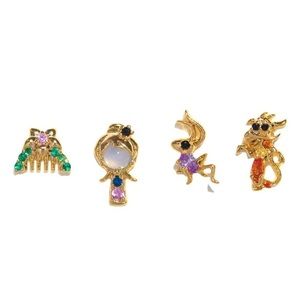 Princess Mulan Stud Earring Set